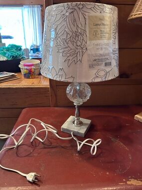 Table Lamp with New Lampshade